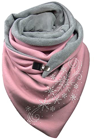 MGSFGlk Dreiecksschal Damen Wickelschal Herbst Kaschmir-Schal Loop Dreieckstuch Weich Chultertuch Lange Schal Dreieck Flauschig Winterschal Soft Strickschal Elegant Elegant Halstuch Valentinstag