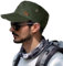 HeyCaps Klassische Militär-Kampfmütze, Herren, Baumwolle, verstellbar, Grün, grün, Einheitsgröße