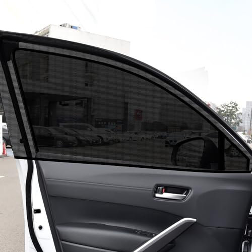 EVIMO Coche Sun Shade,para Mercedes Benz AMG GT A C GLC AMG ML AMG CLA CLK CLS E Cortinas Coche para Boquear los Rayos UV y Calor Protección del Privacidad Fácil instalación