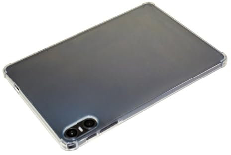 Qiawum Schutzhülle für Teclast P30T 2023 Tablet 10,1 Zoll, ultradünn, transparent, weiche TPU-Hülle für Teclast P30 Tablet 10,1 Zoll
