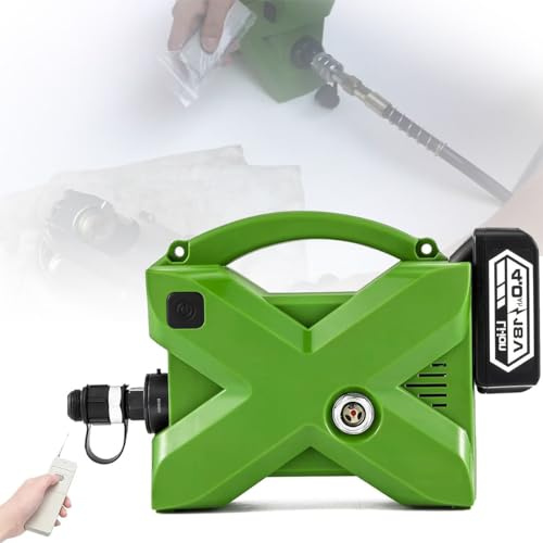 XNZJHPP Electric Hydraulic Pump Hydraulic Power Pack 70Mpa 10152psi Portable Hydraulic Pump Double Acting w/Remote Control,with Punching/Jack