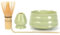 4-teiliges Set Bambus-Teebesen, Chasen, für Matchapulver, für die japanische Teezeremonie, erhältlich mit Besenborsten, Bambus,Matcha-Farben