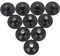 BESPORTBLE 10 pezzi Manicotti per Piatti da Batteria Accessori Professionali per Kit Percussioni Materiale Resistente e Compatibili con Batteria Elettronica e Acustica