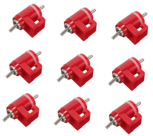 Hühnertränkenippel mit Metallspitze, Rot, für Küken