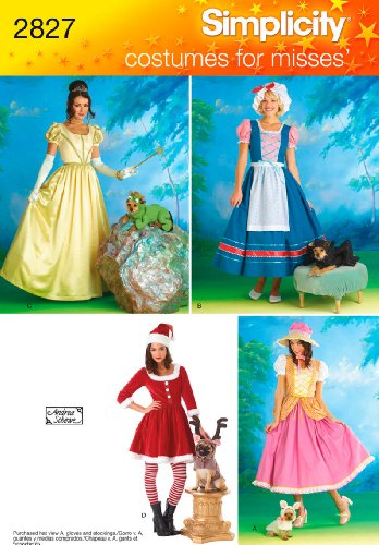 Simplicity 14,16,18,20 Misses' Costume and Dog COSTU U02827RR