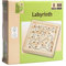 VEDES Großhandel 61409726 Natural Games Holz Labyrinth, 12 x 12 cm