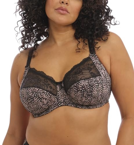 Elomi Women's Plus-Size Morgan Underwire Full Cup Stretch Lace Banded Bra Bra (Pack of 1)