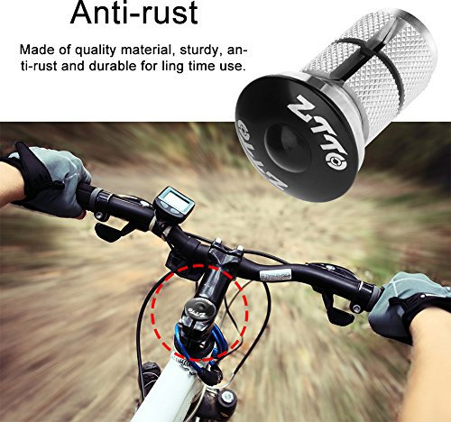 Tbest Vélo de Montagne Avant Fourche Casque Capuchon supérieur Bicyclette Boulon d'expansion Bouchon de Tige de vis