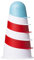 Ubbi Lighthouse Stacking Cups Bath Toys, Includes 6 Cups, Toddler Bathtub Toys, Dishwasher Safe Toddler Toys