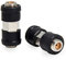 Outdoor Coaxial Cable Connector, 2-Pack RG6 Coax Coupler Barrel, F Female to Female Extension Connector 3GHz Weatherproof for Outdoor RG6 Cable, TV Cable