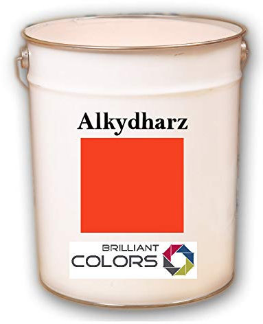 Hauptversand24 2,5 kg RAL 2009, color naranja mate, resistente a los rayos UV, revestimiento para terrazas