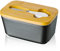 Porcelain Butter Dish with Knife & Wooden Lid, Candiicap Airtight Butter Keeper for Countertop, Large Butter Holder for All Types of Butter(Matte Black)