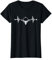 Aerial Hoop Heartbeat EKG für Akrobatik Damen T-Shirt