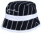 Karl Kani Herren KA213-031-1 Signature Reversible Block Bucket Hat one Size Black/White