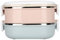 Thermo Lunchbox, 304 Edelstahl-Lunchbox, Thermo Essensbehälter Mehrschichtige Lebensmittelbehälter mit Wärmedämmung, Thermo Speisebehälter für Kinder Erwachsene Camping Picknick Reisen (2 Layer)