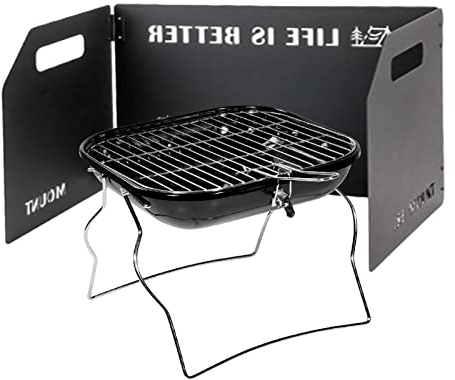 42×25×25c Campingkocher Windschutz Faltbarer Windschutz Für Gaskocher Camping Herd Windschutzscheibe Windschutzscheibe Für BBQ Picknick Camping Faltbarer Camping Gasherd Windschutz Campingzubehör
