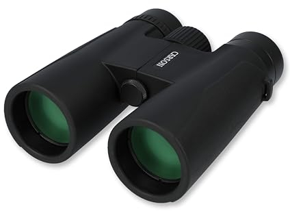 Carson Makalu 10 x 42 mm leichtes und tragbares Dachprismen-Fernglas in voller Größe für Jagd, Vogelbeobachtung, Sportveranstaltungen, Besichtigungen und Reisen, ideal für Kinder und Erwachsene,