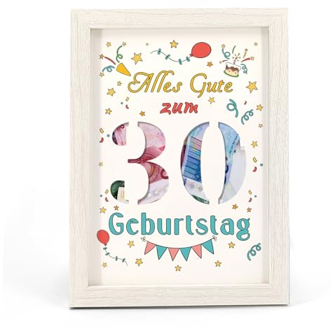 HSDSH 30. Geburtstag Geldgeschenk, Geschenke zum 30 Geburtstag Mann/Frau, Geldgeschenke Geburtstag, Geschenk 30. Geburtstag Witzige & Kreative Geschenkideen zum 30, Geschenke für Freunde, Familie