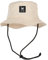 Surf Monkey Boonie Hat Bonnet de pêcheur homme/femme 100 % coton, Sable, M