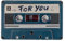Freak Scene Blechbox Kassette Mixtape Blechdose Schatulle Dose Metall-Aufbewahrungsdose 03 for You