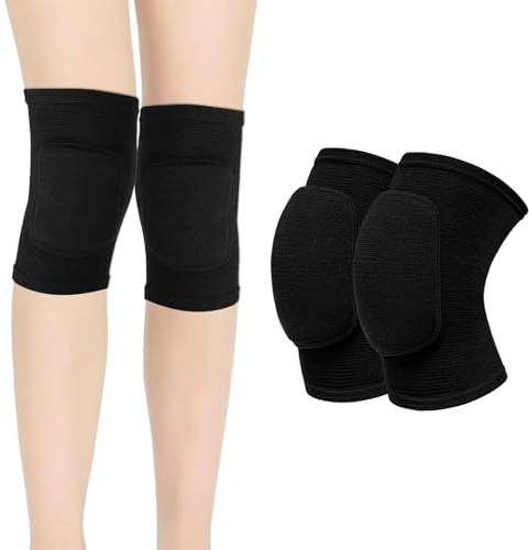 ZesNxj Ginocchiere da pallavolo – Ginocchiere imbottite da pallavolo per uomo e donna, traspiranti, ginocchiere, per ballo, per allenamento e sport al coperto