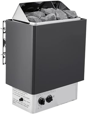 Sauna-Dampfgarer, Elektrischer Saunaofen 3 KW Mit Interner Steuerung, Überhitzungsschutz, Edelstahl, Dampfgenerator For Spa-Saunaräume