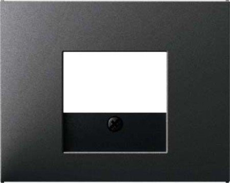 Hager K1 – Tae Zentralplatte Toma anthrazit