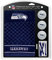 Team Golf NFL Seattle Seahawks Geschenkset: Besticktes Golf-Handtuch, 3 Golfbälle und 14 Golf-Tees 7,5 cm Regulation, dreifach gefaltetes Handtuch 40,6 x 55,9 cm, 100% Baumwolle