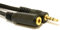 3,5 mm Stéréo Jack Vers Femelle Casque d'extension Rallonge Plaqués Or câble 1 m [1 mètre/1m]