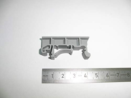 PHOENIX CONTACT USA 10 Schienenadapter für M3-Schrauben, 42.6 mm Länge, 10mm Breite, 19mm Höhe, Grau, 25 Stück