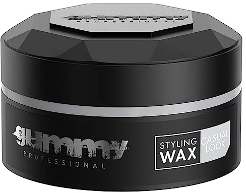 Gummy Professional Casual Look Haarwachs 150 ml – Mattes Styling Wax für Männer – Natürliches Finish, Panthenol, Restyling möglich, kein Fett, cremige Textur