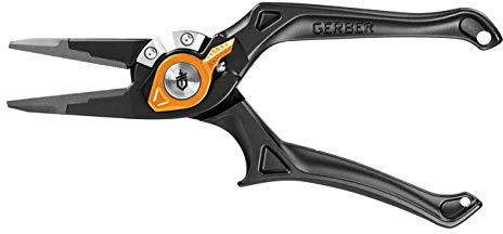 Gerber Angelzange mit Kunststoffscheide, Länge: 19 cm, Magniplier 7.5, Locking Pliers, 30-001442