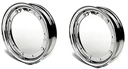 MotoCapuano Felgen, verchromt, für Piaggio Vespa 50 Special 3.00.10-3.50.10