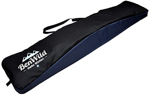 Rawstyle Snowboard Tasche, Boardbag, Snowboardbag, 170cm, XXL (schwarz-Marine)