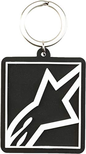 Alpinestars Erwachsene Schlüsselanhänger Corp Shift Key Fob, Schwarz, OS, 1019-94004