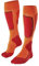 FALKE Herren Skisocken SK4 Advanced M Kh Wolle Funktionsmaterial warm dünn 1 Paar, Orange Flash 8034-O, 44-45