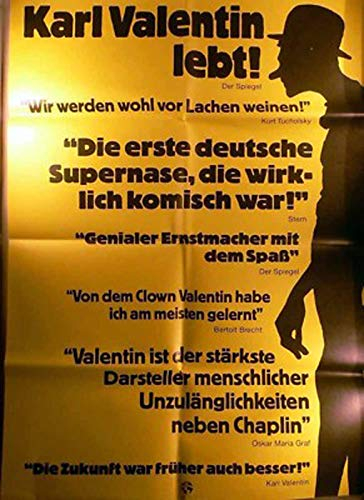 Karl Valentin lebt - Filmposter A1 84x60cm gefaltet