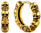 ChainsHouse goldener Totenkopf Ohrstecker Punk gothic Huggie Ohrstecker Punk Creolen Ohrstecker mit Geschenkebox für Herrn und Velorbung