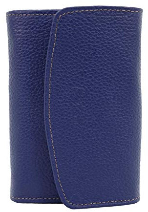 Katana Petit Porte Monnaie Femme en Cuir grainé réf 953041 (11 coul. disp.) (Bleu Roi)