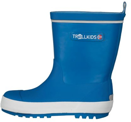 Trollkids Kids Lysefjord Rubber Boots 26, glow blue