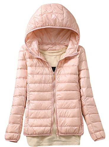 Doudoune Legere Femme Doudoune Légère Femme Hiver Veste Doudoune Capuche Fine Ultralight Femme Grande Taille Veste Matelassée Puffer Jacket Femme Blouson Doudoune Duvet Plume Cintrée Oversize Femme