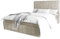 Boxspringbett Anemare Box, Polsterbett mit 2 Bettkästen, Bett mit Kopfteil, Doppelbett mit Matratze und Topper, Amerikanisches Continentalbett, Bettgestell (Manila 02, 160 x 200 cm)