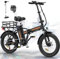 HITWAY E Bike 20 3,0 Fat Tire Elektrofahrrad E-Fahrrad klapprad,250W/36V/12Ah Akku,Max.Reichweite bis zu 35-90km, Off-Road Mountainbike mit 7 Gängen,City EBike