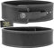 Strength Shop 13mm IPF Lever Belt Gewichthebergürtel + Hebelschnalle aus Stahl, Gr. M (Schwarz/Weiß - Geprägt), Robuster & langlebiger Lifting Belt stabilisiert u. schützt Rumpf & Wirbelsäule