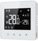 per TUYA Wifi Termostato, Termostato Termostato Intelligente Programmabile, Cronotermostato Smart Compatibile con Alexa e Home, Alimentazione a Batterie, Bianco