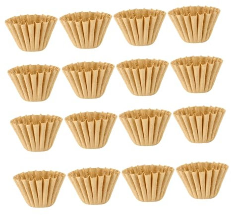MILISTEN 50 Stück Espressokorb Tropfkaffeemaschine Espressomaschine Teesiebe Kaffeesieb ungebleichte Austausch des Kaffeekorbs Filter kaffeepadmaschine Handgebrauch Kuchen