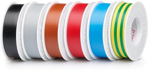 Coroplast 302 0,15MMx15MMx25M GNGE KB4 PVC Elektroisolierband 302, VDE, EN 60454 105°C 0,1