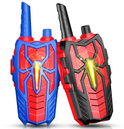 Toyokid Walkie Talkie Kinder, Spielzeug ab 3 4 5 6 7 8 Jahre Junge Geschenk Junge 3-10 Jahre Outdoor Spiele für Kinder