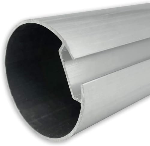 Zignito 38mm Roller Blind Aluminium Tube Suitable for 25-28mm Roller Blind Electric Motor (1M_38mm_Tube_Pack of 1)
