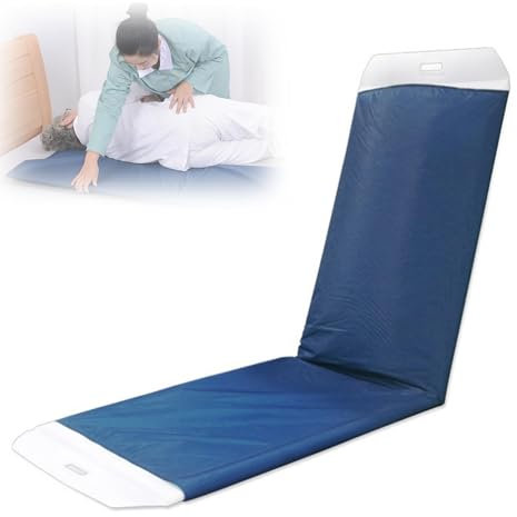 MTTXY Rollbrett für Den Patiententransfer, Transferbrett-Trage für Den Transfer des Patienten Vom Bett Zum Bett oder Zum Operationstisch, Leicht zu Tragen, Faltbar (172 X 48 cm)